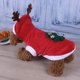 thumbnail image 2 of Wdftyju Patrón de alces de Navidad Cachorro con capucha Abrigo para mascotas Abrigo cálido Vellón Gatito Ropa para perros Wdftyju 3yl3ch0wk5wn3rn0D05, 2 of 9