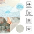 thumbnail image 3 of Yayeee Bath Rug for Bathroom Floor Non Slip Contour Fluffy Soft Absorbent Mat, 20"x24", Red Mountain Pattern, 3 of 7