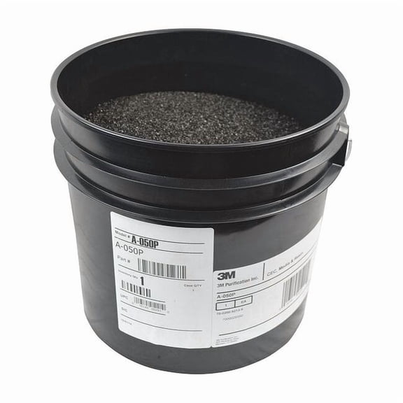 3m Aqua-Pure Filter Media,Carbon,0.5 cu ft,15.4 lb A-050P