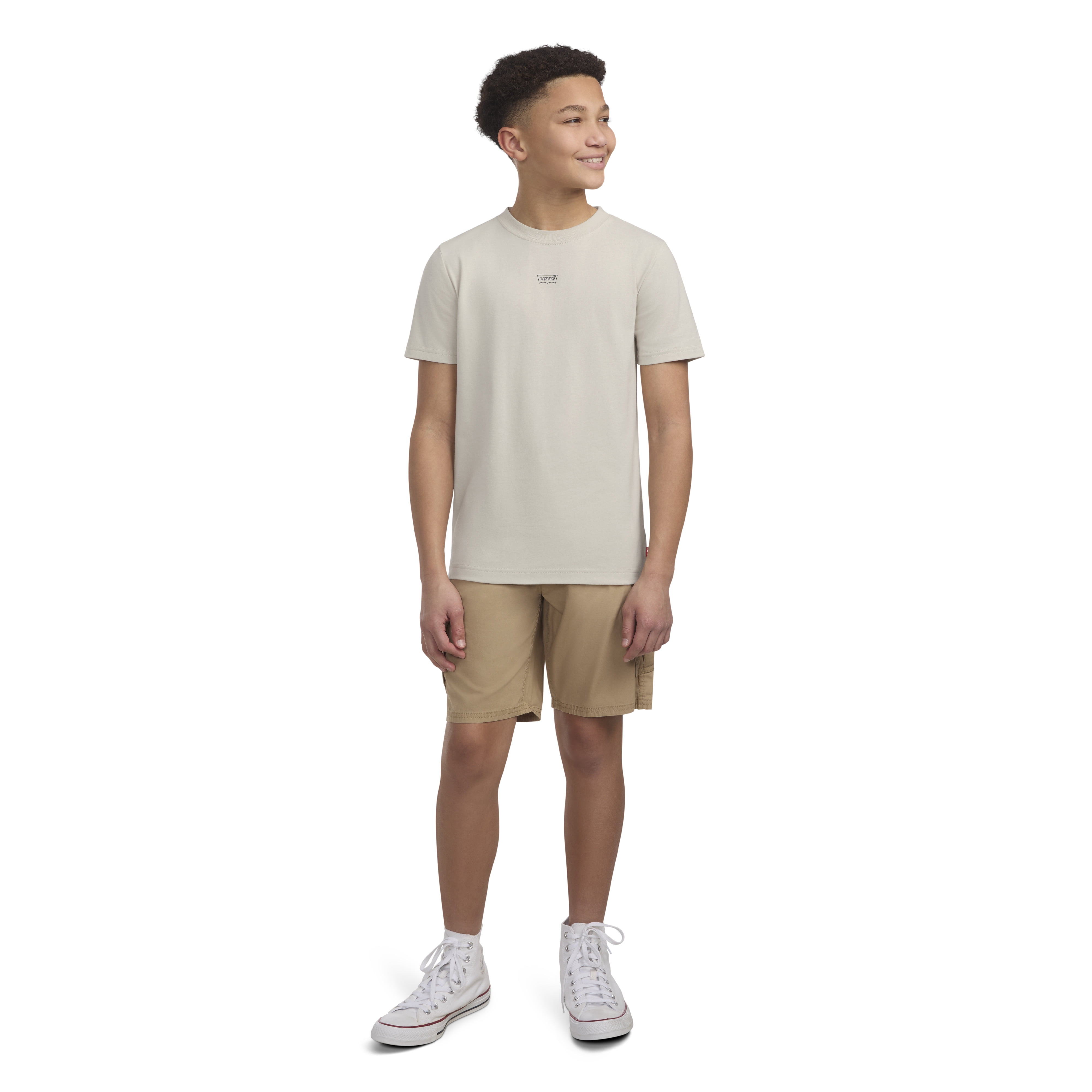 Levi's Boys' Logo Graphic Tee with Short Sleeves, Sizes 4-7
