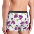thumbnail image 3 of Disketp Orchids Flowers Men's Boxer Briefs,Soft and Breathable Cotton Underwear with ComfortFlex Waistband, 3 of 7
