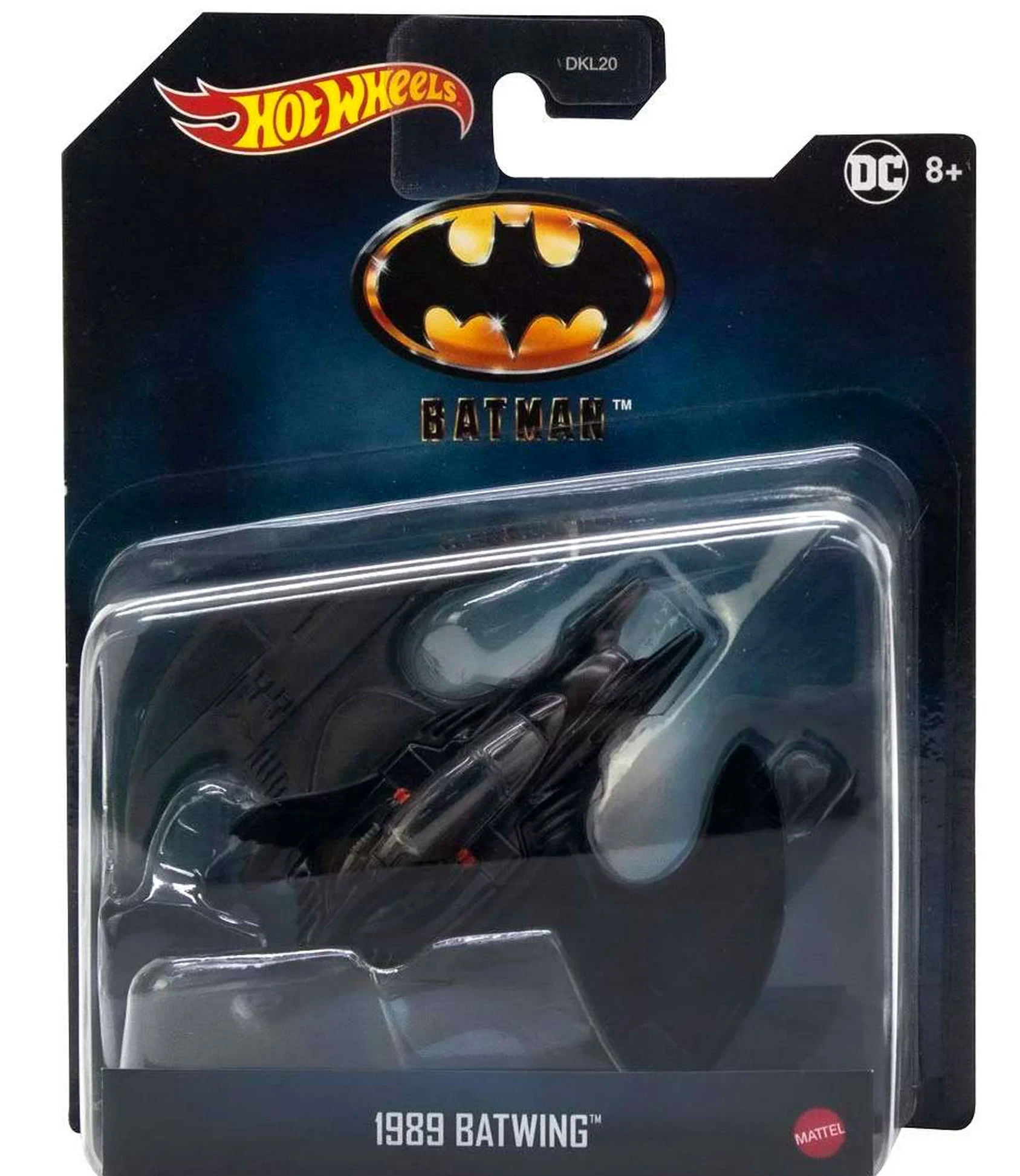 Hot Wheels DC Batman Collectible Die-Cast Vehicles Set, 7 Pack with Batmobile and Batwing, 8+ Years DKL20-956P
