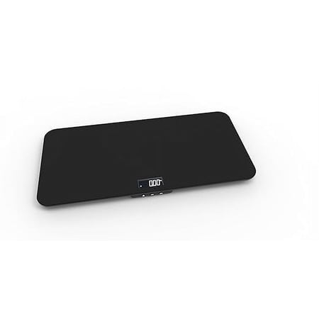 440 Pounds Veterinary Dog Scale with Tempered Glass 32 X 16 Inch Platform, Built in Display, Anti-Slip Mat for Dog Cat Pet Alpaca Llama Sheep Fish Vet