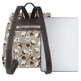thumbnail image 3 of Disketp Cotton Tree Mochila de Cuero para Mujer, Bolso de Espalda Antirrobo con Estilo para Viaje, Trabajo y Uso Diario, 3 of 4