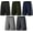 5pcs-mixed color, variant on Men's Active Athletic Shorts 5 Pack for Workout Basketball Football Badminton Exercise Training Running