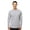 Ash, variant on Gildan Unisex Dryblend Long Sleeve T-Shirt 50/50 Cotton/Polyester Durable Classic Fit Plain Tee (Forest-Green, L)