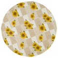 thumbnail image 1 of Elastic Edged  Tablecloth Waterproof Oil-Proof Elastic Edged Flannel Backed  Table Cover, 1 of 8