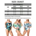 thumbnail image 3 of SAYFUT Fashion One Piece Flounce Swimsuit Ruffles Tankini Off Shoulder Bathing Suit Swimwear for Women, 3 of 7