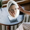 thumbnail image 3 of WHAMVOX Vanity Mirror Tabletop With Led Lighting White Plastic 1 Set, 3 of 7
