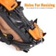 thumbnail image 5 of TFixol Crampones Tacos de tracción para hielo para botas Zapatos Empuñaduras antideslizantes para nieve, 5 of 8