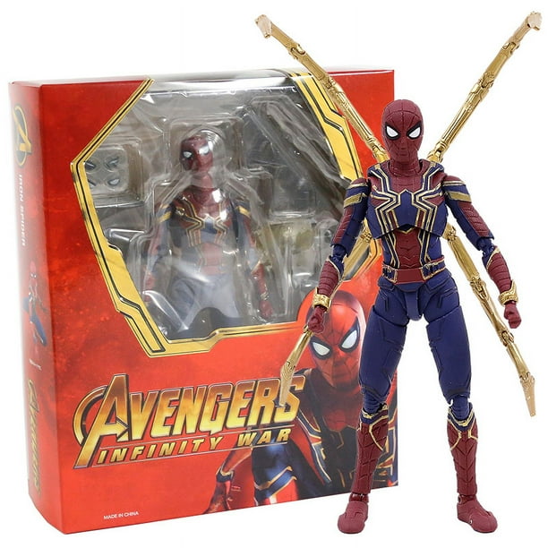 Figura de accion de PVC de Spider Man Homecoming de SHF Spider Man modelo coleccionable de juguete Walmart en linea