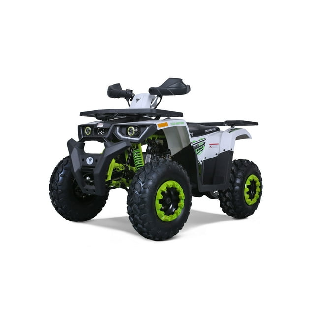 Tao Motor Raptor 200 Sport VTT pour Adulte (Assemblage Requis), Jouet à Chevaucher 4 Temps à Essence 169 Cc, Charge Max 330 Lb, Blanc