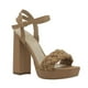 thumbnail image 1 of 947-41 Sandalia tacón camel Cklass 947-41, 1 of 2