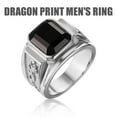 thumbnail image 3 of New Style Dragon Pattern Set Diamond Ring For Men Retro Show Personality, 3 of 9