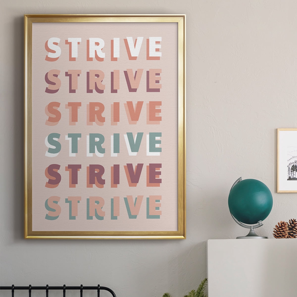 Strive Premium Framed Print - Ready to Hang