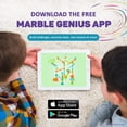 thumbnail image 6 of Marble Genius Expandable Auger Lift, Marble Run Accessory Set Automatically Elevates Marbles Up to 19 Inches, for Infinite Loops of Racing Fun, Batteries Not Included, for Ages 5 and Above, Neon, 6 of 7