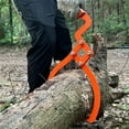 thumbnail image 6 of Xinyolin Serrated Claw Hook Log Lifting Tongs - 110lbs Load Capacity Easy Operation Rust Resistant Heavy Duty Grapple, 6 of 8