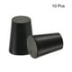 thumbnail image 3 of Tapón cónico de goma sólido Uxcell de 14 mm a 19 mm para laboratorio y hogar negro paquete de 10, 3 of 5