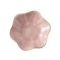 thumbnail image 5 of yuksok Ceramic Trinket Tray Flower Shape Spoon Holder Decorative Plate Key Bowl Dish for Trinket Daughter Kitchen Birthday Gift Pink, 5 of 9