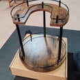 ANXPTIME Wooden Storage Rack with 4 Height Setting for Kitchen Storage ...