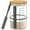 Grey, variant on MOPOOR Sourdough Starter Jar Glass Capacity Sourdough Jar Wide Mouth with Scale Thermometer Paper Wooden Lid Cloth Cover Reusable Sourdough Starter Kit Bread Baking Supplies for Fermentation