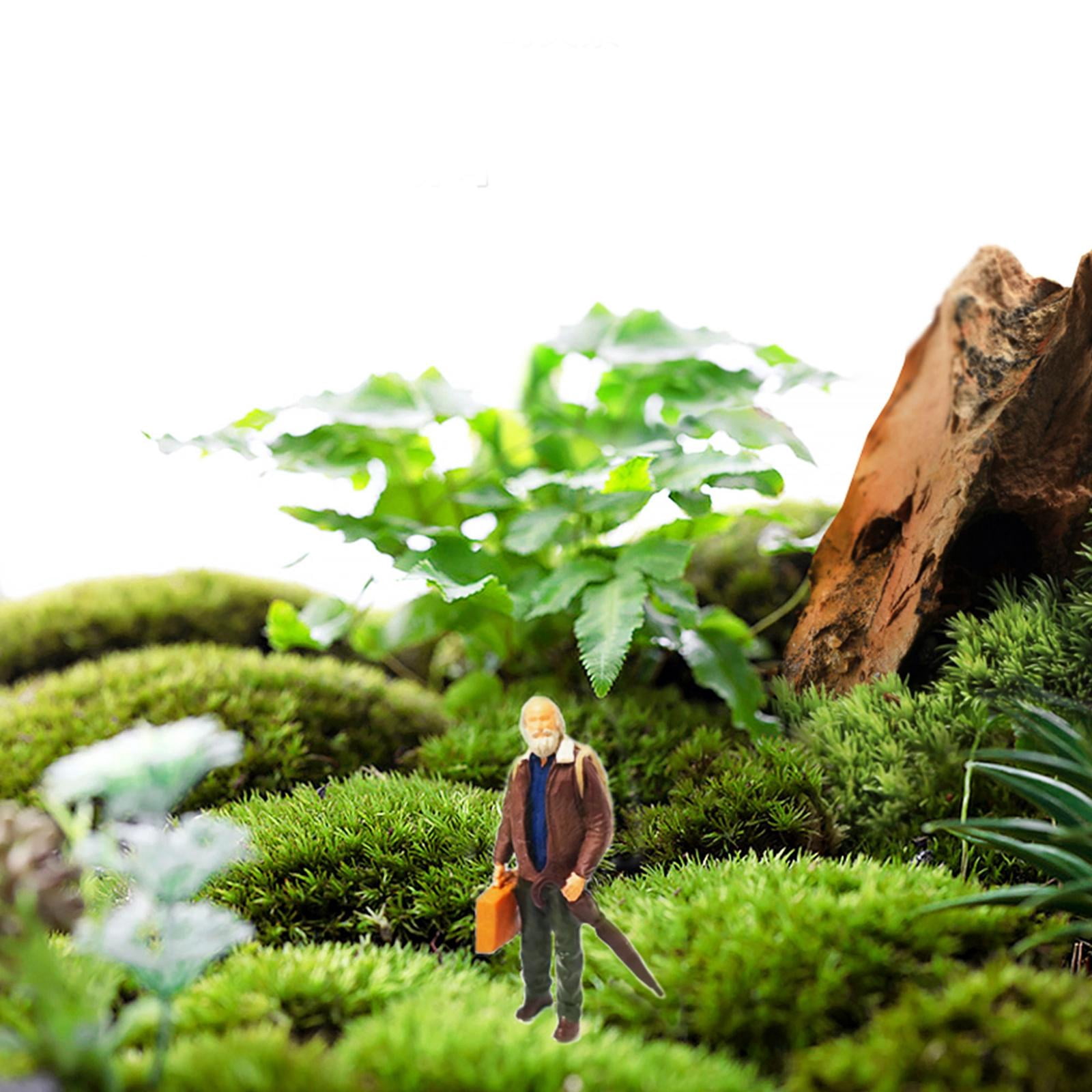 Resin 1/64 People Figures Tiny People for Diorama Miniature Scenes Layout