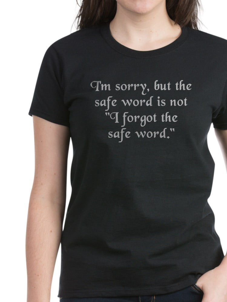 - Not The Word Women's Shirt - Women's Dark T-Shirt - Walmart.com