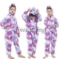 thumbnail image 1 of Monos con capucha de una pieza para niños, pijamas de invierno cálidos de lana, pijamas para niños, ropa de dormir para niños, Cosplay de Navidad y Halloween, 1 of 4