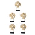 thumbnail image 3 of Guardoinrt Creative Nordic Home Decoration Accessories Iron Office Home Desktop Decor Gold S 5Set, 3 of 6