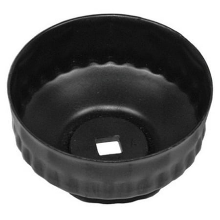 

K Tool 73614 Cap Style Oil Filter Wrench 74mm to 76mm 15 Flute 3/8 Drive