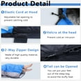 thumbnail image 5 of JOUALY Camping Sleeping Bag, Sleeping Bag for Adults & Kid, 3-4 Seasons Warm Cold Weather, Lightweight, Waterproof, Portable Sleeping Bag for Indoor & Outdoor, Camping, Backpacking, Hiking, 5 of 7