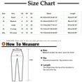 thumbnail image 3 of Kiplyki Womens Capris Span Ladies Leggings High Waist Keep Warm Long Pants, 3 of 7
