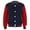 Navy Blue, variant on Kids Boys Plain Jacket Varsity Baseball Retro Coats Track Top Outwear Orange 5-6