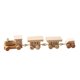 thumbnail image 4 of 1/12 modelo de tren en miniatura juguetes para casa de muñecas accesorios Mini locomotora de madera ligero juguete niños niñ, 4 of 9