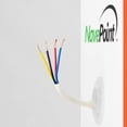 thumbnail image 4 of Cable de altavoz NavePoint 16/4 AWG CL2 de 250 pies/76 m para pared, blanco, 4 of 4