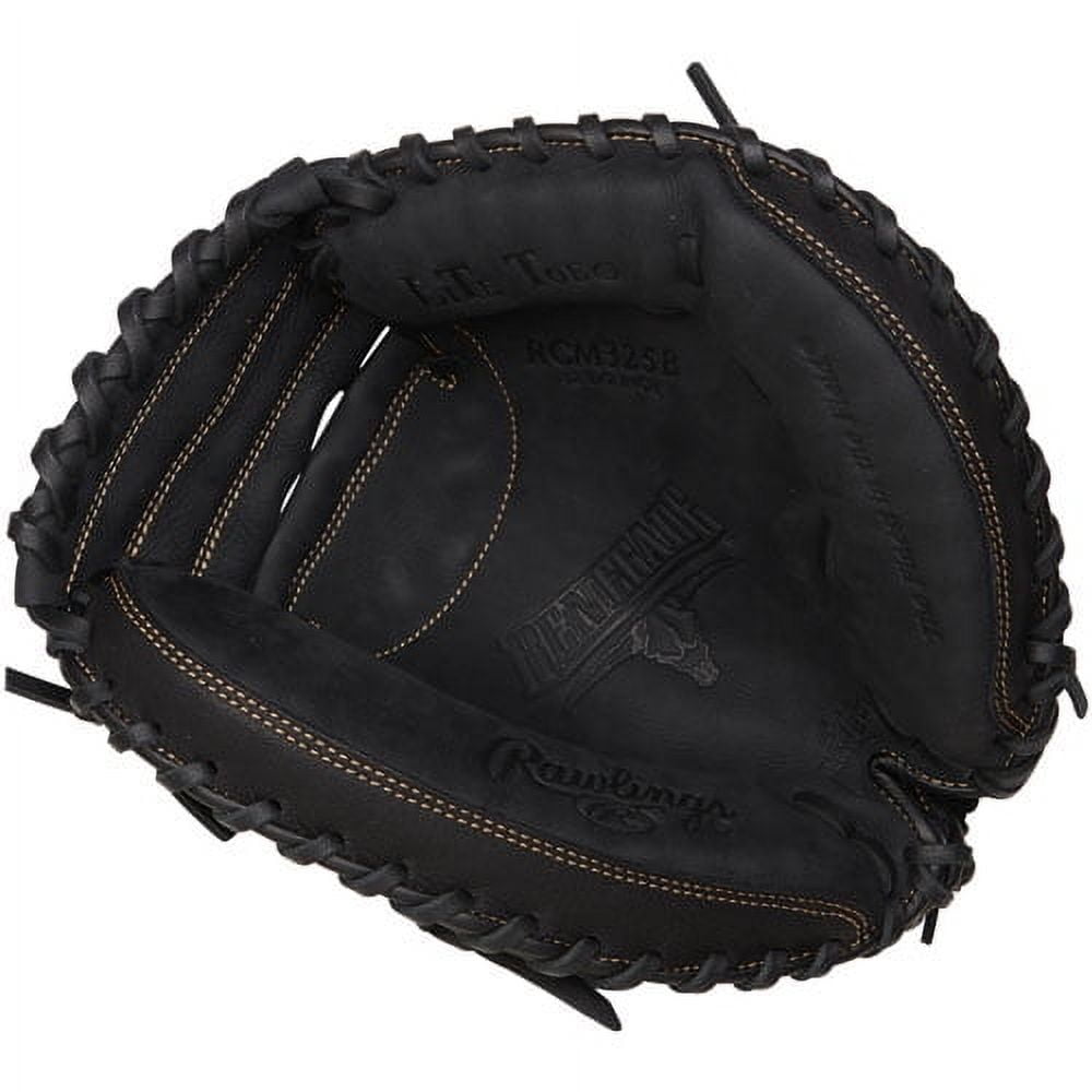 Rawlings Baseball Catcher's Mitt, 32.5 in, Right Hand Throw