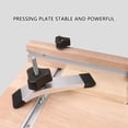 thumbnail image 2 of T-Track Hold Down Clamp Kits for Router Clamp Metalworking and Woodworking T-Slot T-Track Clamp Fixturing Furniture, 2 of 6
