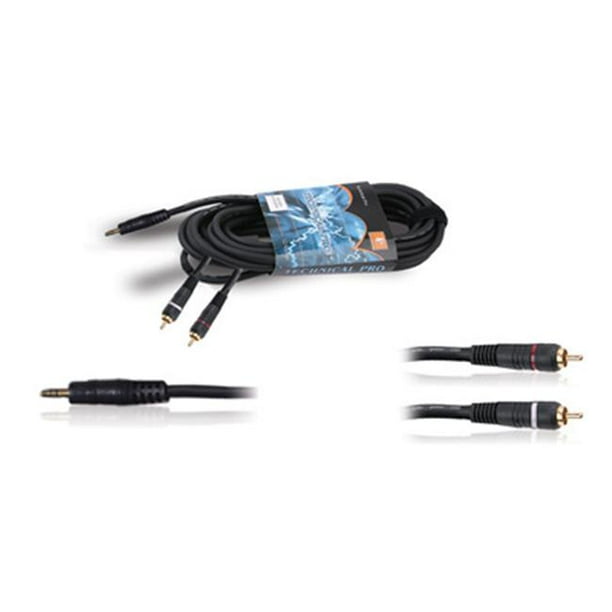 Technical Pro cymr186 MP3 vers Deux Câbles Audio RCA