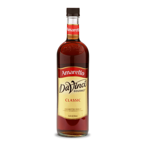 DaVinci Classic Amaretto Syrup - 750ml Plastic Bottle - Allergen Free