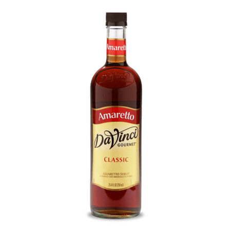 DaVinci Classic Amaretto Syrup - 750ml Plastic Bottle - Allergen Free