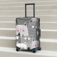 thumbnail image 3 of Wukai Cats Group Elastic Luggage Cover: Personalized Protection for Your Suitcase - Fits 19~29-inch, Washable & Durable Travel Companion-, 3 of 8