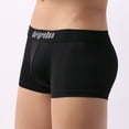 thumbnail image 4 of Mens Underwear Men's Underwear Swim Trunks Mid-waist Smooth Men's Boxer Swimming Shorts, 4 of 9