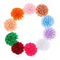 thumbnail image 4 of 10 piezas de flores para collar de mascota, pajarita para gato, decoración para el cuidado del perro (color aleatorio), 4 of 5
