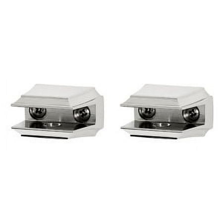 Alno A7950-PC Geometric Shelf Brackets Polished Chrome