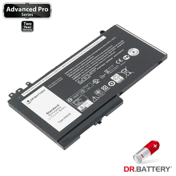Dr. Battery pour la Latitude Dell 15 5000 Series (E5550) / E5250 / E5270 / E5450 / E5470 / E5550 / 12 E5270 / 14 5000 Series (E5450) / RDRH9 / 0RDRH9 / JY8D6 / NGGX5
