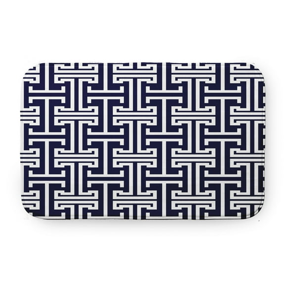 Simply Daisy Geometric Pet Feeding Mat for Dogs and Cats