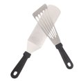 thumbnail image 2 of 2pcs Barbecue Griddle Scraper Professional Cooking Spatula Non-stick Barbecue Spatula, 2 of 9