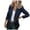 126#Navy, variant on BRDFRL Womens Casual Blazers Open Front Long Sleeve Work Office Suit Jackets Blazer Wine 4XL