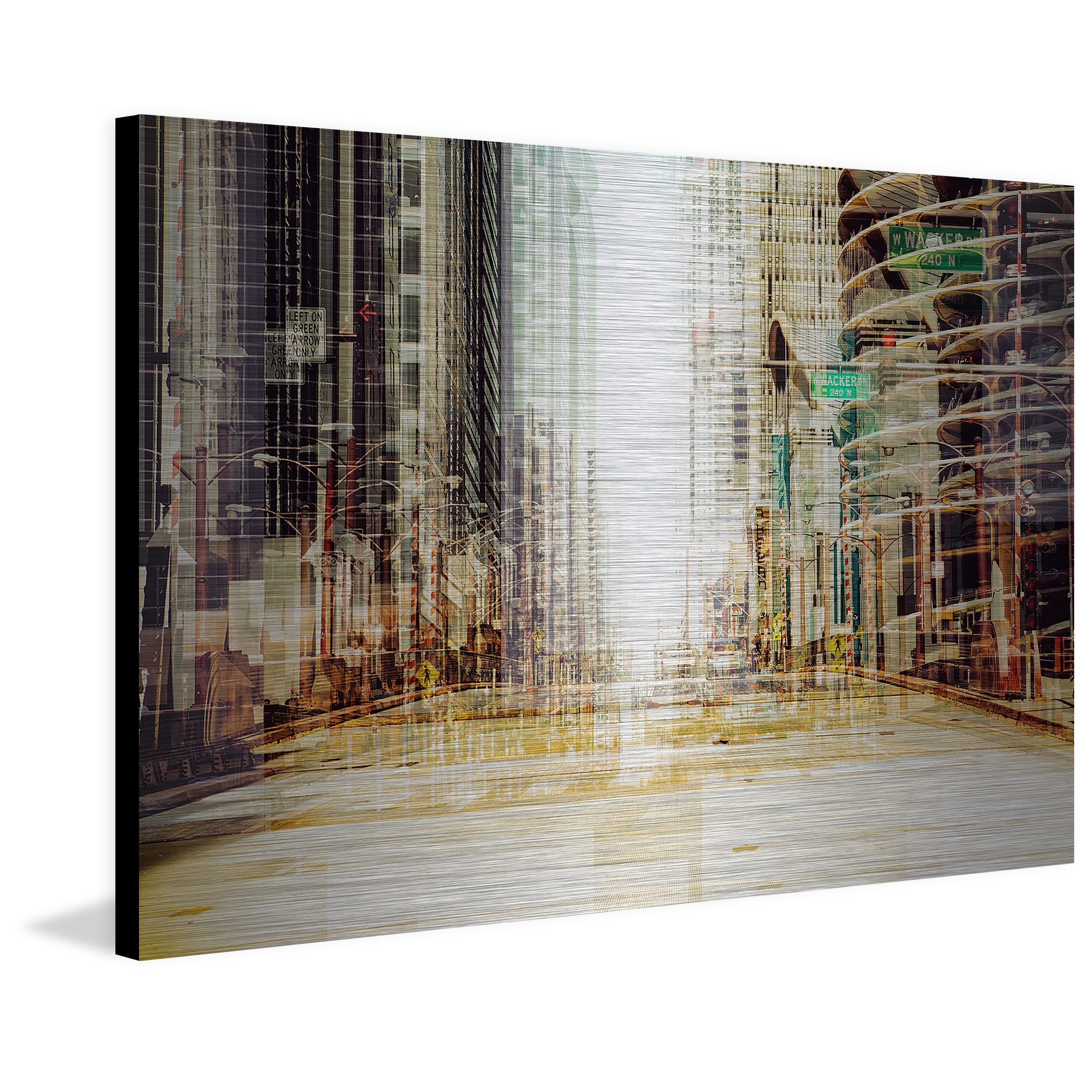 "Luminous" Painting Print on Brushed Aluminum