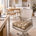 thumbnail image 6 of Christmas Tufted Chair Square Seat Cushion, Soft Thickened Floor Pillow, Comfort Chair Pad, Winter Holiday Home Furnishing, Multi Pattern Indoor Sitting Mat, Window Nook Lounge Decor Decorations, 6 of 8